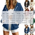 thumbnail image 4 of Evdexr Hoodies for Women Long Sleeve Zip Up Oversized Sweatshirt 2026 Casual Hooded Winter Fall Layering Jacket with Pockets White XL, 4 of 6