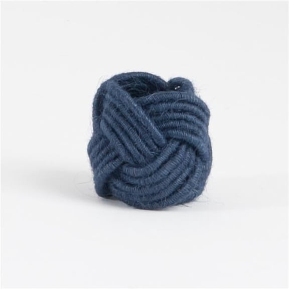 Braided Jute Napkin Ring, Natural - Set of 4