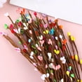 thumbnail image 4 of Nestingho 50Ud Bayas Artificiales Ideal Para Decorar Cestas, Regalos Y Árboles Navideños, 4 of 4