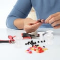 thumbnail image 3 of MOVTOTOP MLINS 10pcs Embroidery Machine Bobbins Plastic Thread Spools Empty Wire Spools for Sewing Machines Crafting Beading Transparent, 3 of 8