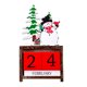 thumbnail image 1 of Toystoory Calendario de Navidad Ciervo de dibujos animados Cuenta regresiva ajustable Resistente al desgaste Inastillable Calendarios ligeros Kits de decoración para fiestas Muñeco de nieve Toystoory HA068923-02, 1 of 6