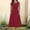 Wine, variant on Women's Summer Tank Midi Dress With Pockets Sleeveless A Line Dress Casual Floral T Shirt Dress Flowy Beach Swing Dress for Women Turtleneck Dress Womens Casual Long Dresses All Summer Dresses Casual