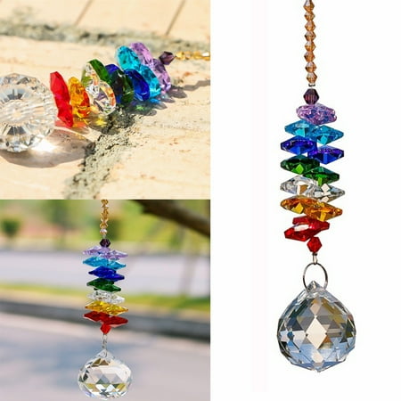 

Room Decor Ball Colorful Accessories Pendant Hanging Drop Crystal 30Mm Hangs