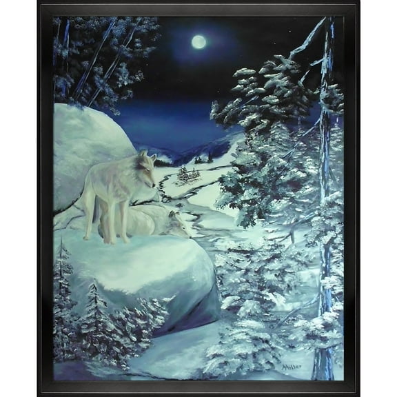 La Pastiche  Peggy Miller 'He Stands Guard' Framed Fine Art Print