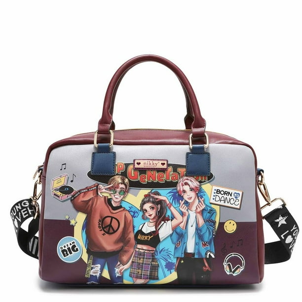 Bolsa Satchel Marca Nikky by Nicole Lee Pop Generation Nikky by Nicole Lee Pop Generation Walmart en linea