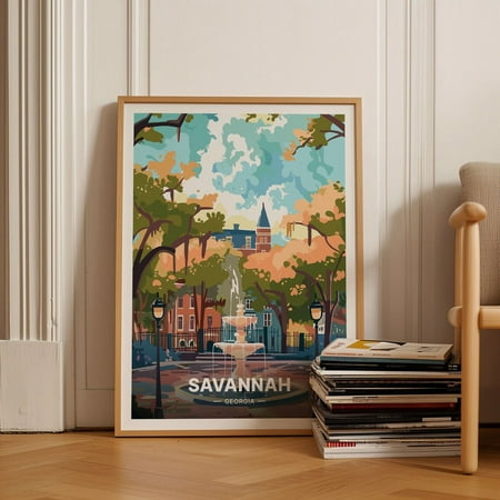 Savannah Forsyth Park Georgia Wall Decor