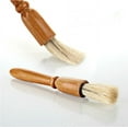 Coffee Grinder Cleaning Brush, Heavy Wood Handle & Natural Bristles