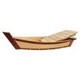 thumbnail image 1 of Wooden Sushi Boat Serving Tray Small Model Airplane, 1 of 1