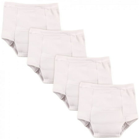 UPC: 0660168034332 | Luvable Friends Baby and Toddler Unisex Cotton Training Pants White 12-18 Months