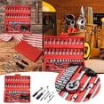 thumbnail image 1 of 46 Piece Mechanics Tool Set Manual Hardware Kit Socket Set For Automotive And General Machinery Junior Engineer Opening Picks Heat Plate for Phone for College Tire Screwdriver Set Mechanic Must Haves, 1 of 3