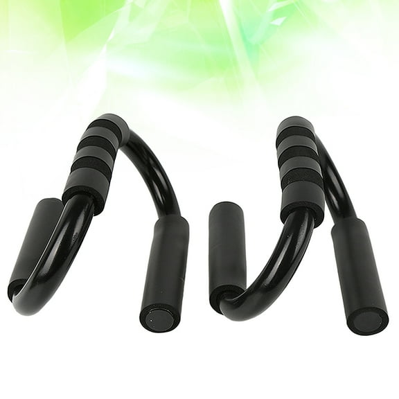 CIMAXIC Pushup Stand Chest Muscle Training 1 Pair Black