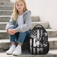 thumbnail image 5 of Jeiento Girls Elementary School Backpack Water-Resistant Polyester Bookbag Patriotic Eagle 16 Inch Lightweight Daypack for School, Travel and Hiking, 5 of 7