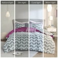 thumbnail image 4 of Home Essence Apartment Darcy Ultra Soft Bedding Comforter Set, Twin/Twin XL, Purple, 4 of 18