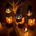 thumbnail image 3 of Halloween Decoration Small Oil Lamp Halloween Retro Laser Witch Pony Lantern SD39, 3 of 5