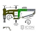 thumbnail image 2 of Icon Vehicle Dynamics 95121 17-UP FORD RAPTOR REAR HYDRAULIC BUMP STOP KIT Fits select: 2017-2020 FORD F150 RAPTOR, 2 of 6
