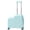 Light Blue, variant on Rolling Suitcase with Seat, 6-Wheel Ride-On Travel Luggage, Hard Shell Case, Footrest, Cup Holder and Storage Space