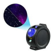 Dartwood Star Projector - Starlight Sky Laser Projector with LED Nebula, Stars, and Moon Reflection (Black)
