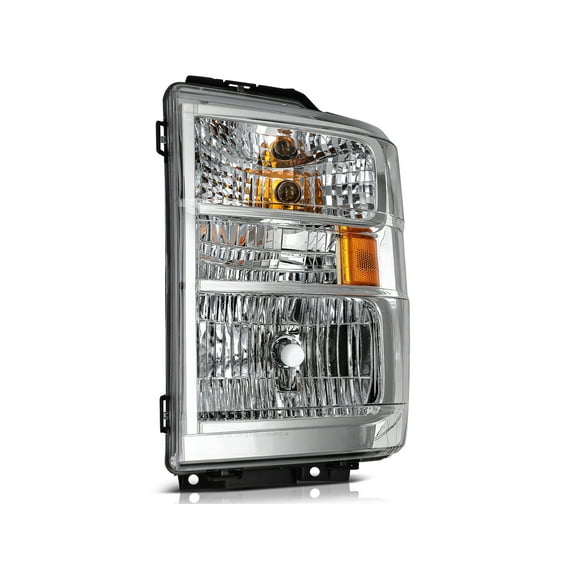 SCITOO Headlight Assembly Fits For 2008-2014 for Ford For E-150 2008-2014 for Ford For E-250 2008-2019 2021 for Ford For E-350 Super Duty Headlamp Driver Side