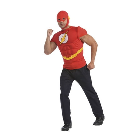 Adult Muscle Chest The Flash Costume - DC Comics