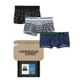 thumbnail image 1 of Underwear Expert Men's Trunks Curated Mystery Box, 3 Pairs, 1 of 4