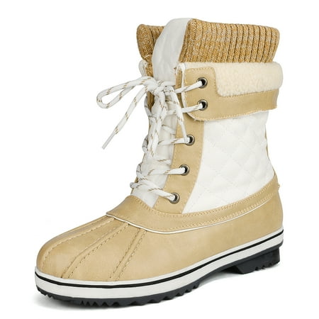 

Pairs Women‘s Mid Calf Outdoor Boots Waterproof Winter Boots RIVER_3 GREY Size 9