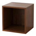 thumbnail image 1 of Organizador de almacenamiento de cubos de madera, contenedor de almacenamiento de madera, organizador de artículos diversos, estante organizador, caja Madera oscura, 1 of 8