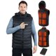 thumbnail image 1 of Chaleco térmico ZEUSFIRE para hombre impermeable con pack recargable, 1 of 9