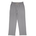 thumbnail image 6 of LWavelet Mens Linen Straight Leg Pants Elastic Waist Drawstring Summer Pants Gray M, 6 of 6