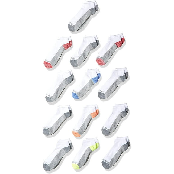 Boys' No Show Value Pack Socks 13 Pack