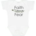 thumbnail image 3 of Inktastic Faith Over Fear with Laurels Boys or Girls Baby Bodysuit, 3 of 5