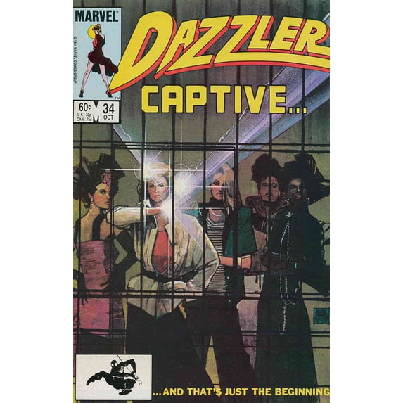 Dazzler #34 VF ; Marvel Comic Book