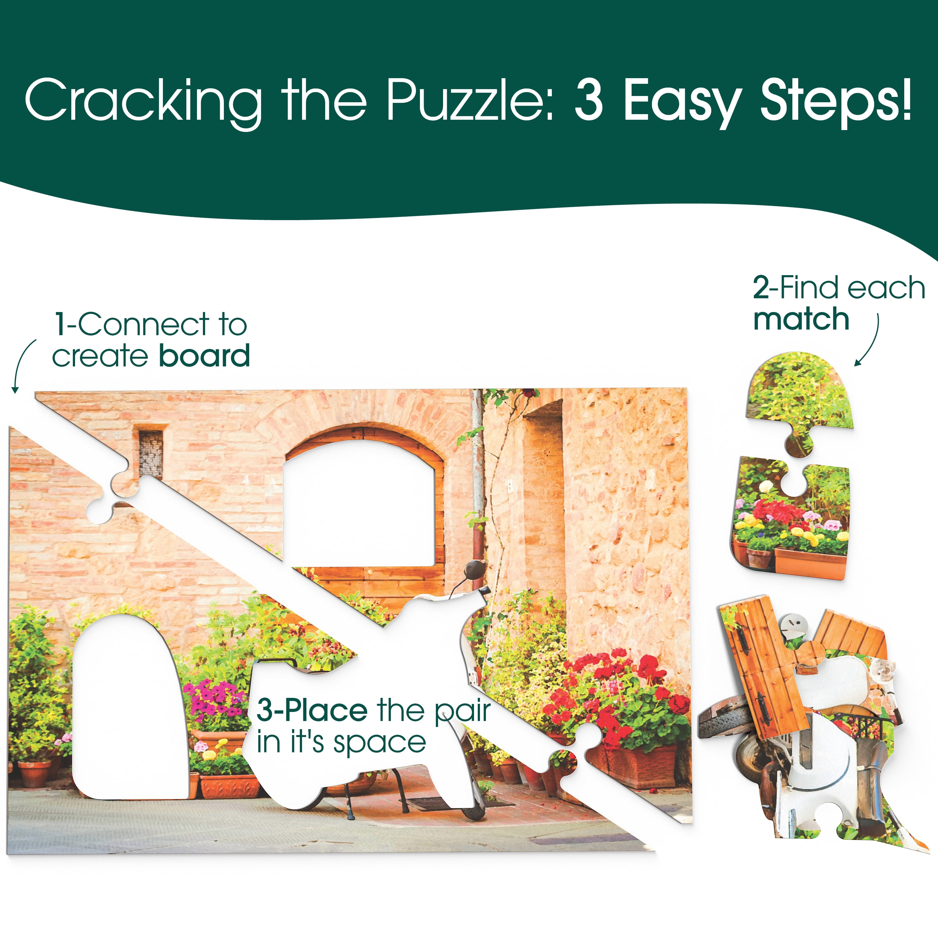 Keeping Busy Object Dementia Puzzles for Seniors - 3 Pack - Solve in 3 Steps