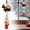 Black, variant on 1Pcs New Year Bag Charm, 2026 Year of The Horse Bag Charm, Hanging Ornament for Car Backpack Decor, Chinese New Year Decoration Gift, 17*6cm/6.69*2.2Inch (White, Ping an (Peaceful) Tag)