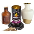 thumbnail image 4 of Torched Beer Bottle Scented Candles Natural Soy Wax Candles 11 oz Raspberry Rye, 4 of 8