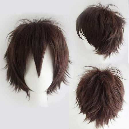 Brown short cheap cosplay wig