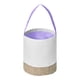 thumbnail image 1 of Bolsa de mano tipo cesta, bolsa tipo cubo de Pascua, decoraciones de Pascua, cesta de Pascua, huevo Violeta, 1 of 9