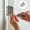 thumbnail image 4 of FUTUREORYY 4Ud Bisagras De Zinc Para Puertas Y Muebles En Plata Con Movimiento Suave Y Antióxido, 4 of 7