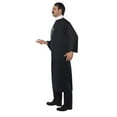 thumbnail image 2 of Priest Costume Adult Black White Saints Sinners Large Male Fancy Dress Party Book Week Halloween, 2 of 4