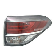 New Aftermarket Lexus Passenger Side Outer Tail Light Assembly 815500E090 OEM fits 2013-2015 Lexus RX350