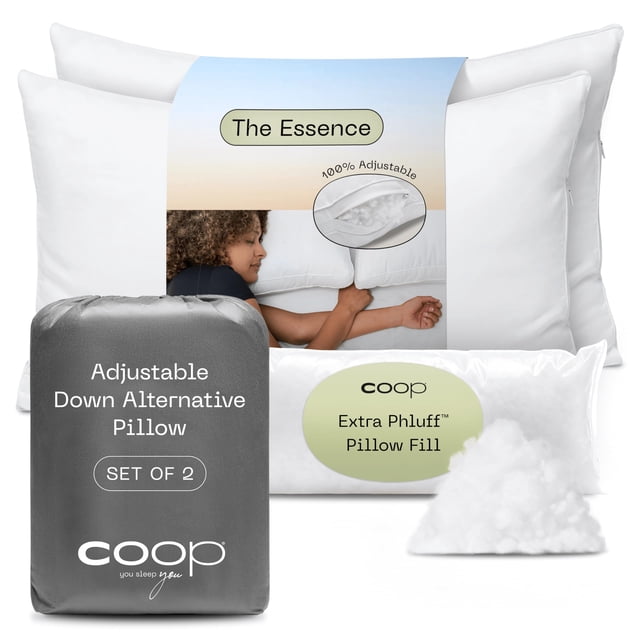 Almohada Coop Home Goods Essence Down Alternative Queen x2