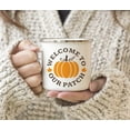 thumbnail image 3 of Koyal Wholesale Fall Autumn Season Stainless Steel Campfire Coffee Mug , Welcome to Our Patch, Pumpking Graphic, 1-Pack, 3 of 5