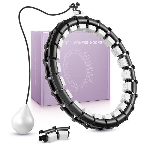 Hula Hoop Inteligente Smart Queen de 24 piezas desmontables para fitness
