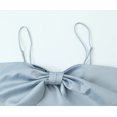 thumbnail image 4 of HH TRAF Moda Elegante Mujer Lazo Decoración Color Sólido Slim Sling Tops Cortos Mujer Sexy Sin Mangas Espalda Descubierta Top de Playa Mujer, 4 of 4