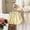 Light Yellow, variant on Kids Shorts Comfortable White Shorts High Waisted School Uniform for Boys 4-5 Years