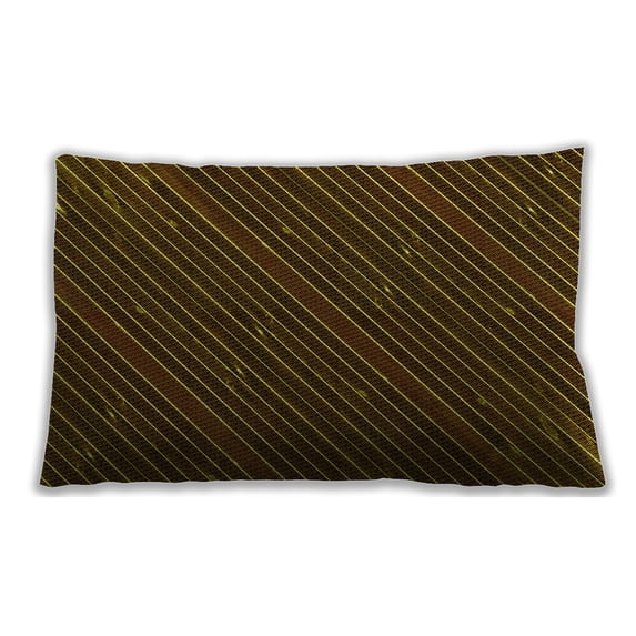 Ahgly Company Indoor Rectangular Contemporary Lumbar Throw Pillow, 13 inch by 19 inch