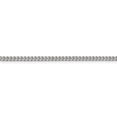 thumbnail image 4 of 925 Sterling Silver 3mm Curb Chain Bracelet, 4 of 5