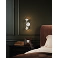 thumbnail image 6 of Alora Lighting Wv328209 Cadence 2 Light 11" Tall Wall Sconce - Off White, 6 of 7
