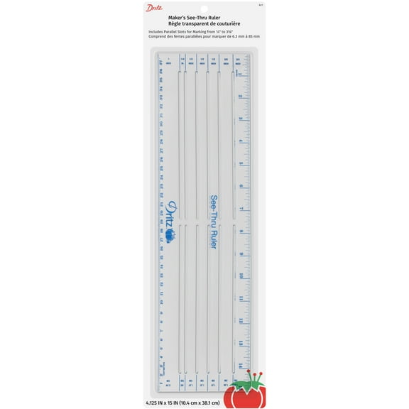 Dritz See-Thru Dressmakers Ruler