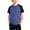 Blue, variant on Dvprdro Boys Summer Solid Top Round Neck Short Sleeve Sports T-Shirt Lightweight Breathable Quick Dry Outdoor Active