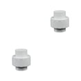 thumbnail image 3 of pitrice Home Hotel Aquarium PVC Pipe Union Connector Replacement Irrigation Threaded Interface Water Hose Equal Connectors 20mm 2Set, 3 of 6